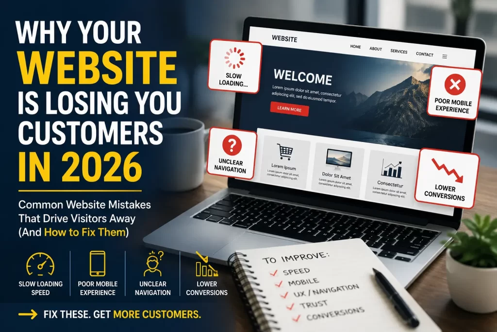 why your website is losing you customers