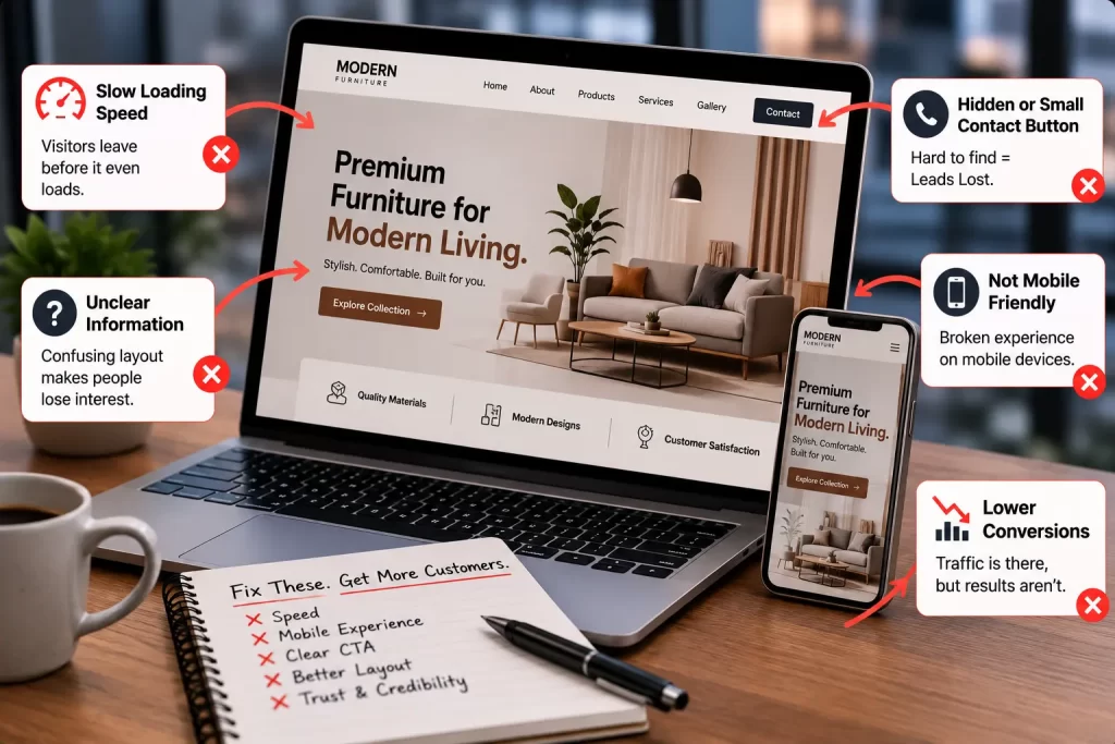 why your website is losing you customers