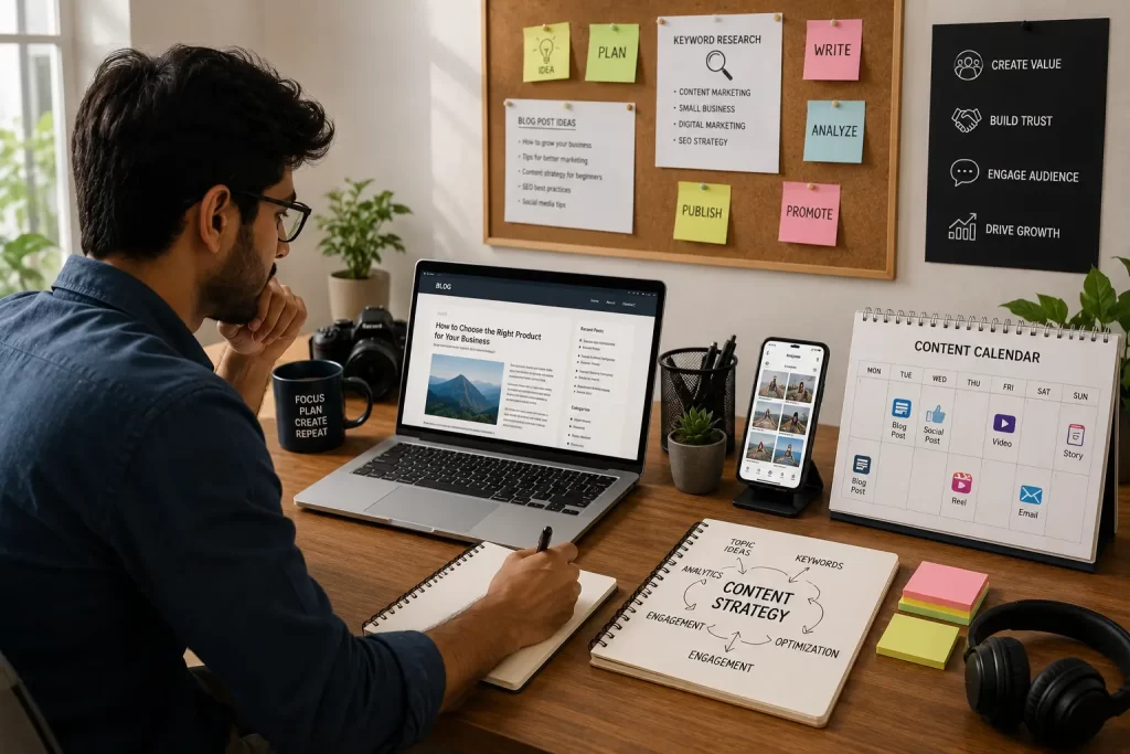 What content marketing really is and how content marketing helps small businesses grow in 2026