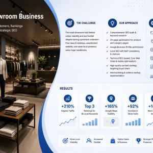 retail showroom digital marketing services